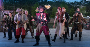 The cast of "Treasure Island" presented by The NOLA Project. (Photo by John Barrois)