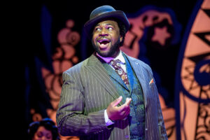 David Robbins takes the spotlight in the Great Lakes Theater production of "Ain't Misbehavin'" at the Hanna Theatre, Playhouse Square running through May 21. (Photo by Ken Blaze)