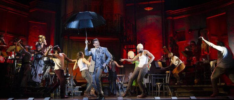 Joyous national tour of ‘Hadestown’ opens appropriately at Saenger Theater
